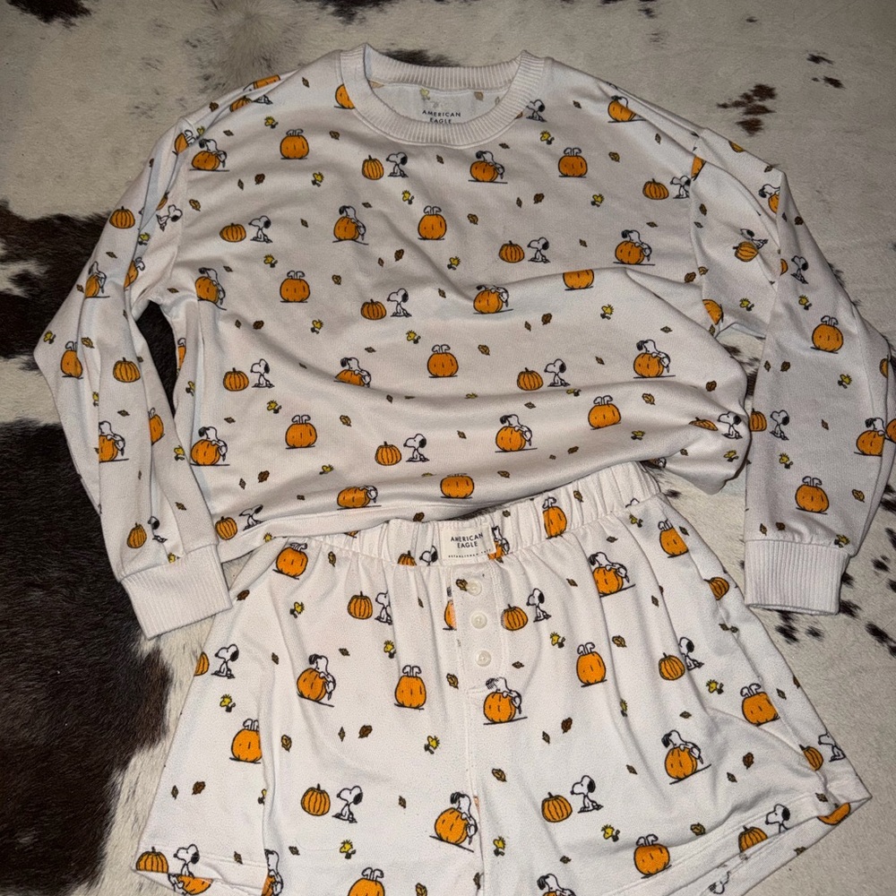 American Eagle Snoopy PJ